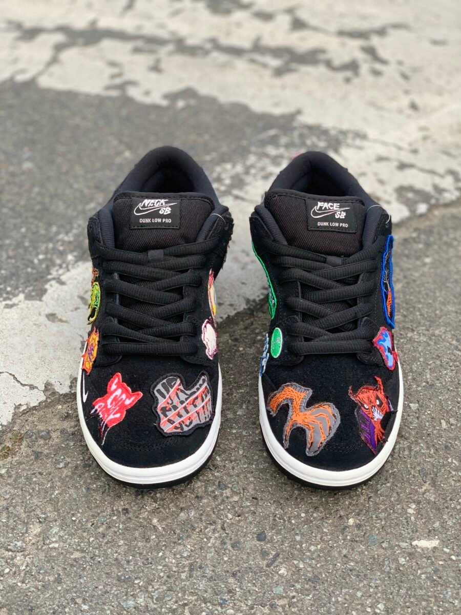 Tênis NIKE SB X NECKFACE Dunk Low Pro Black