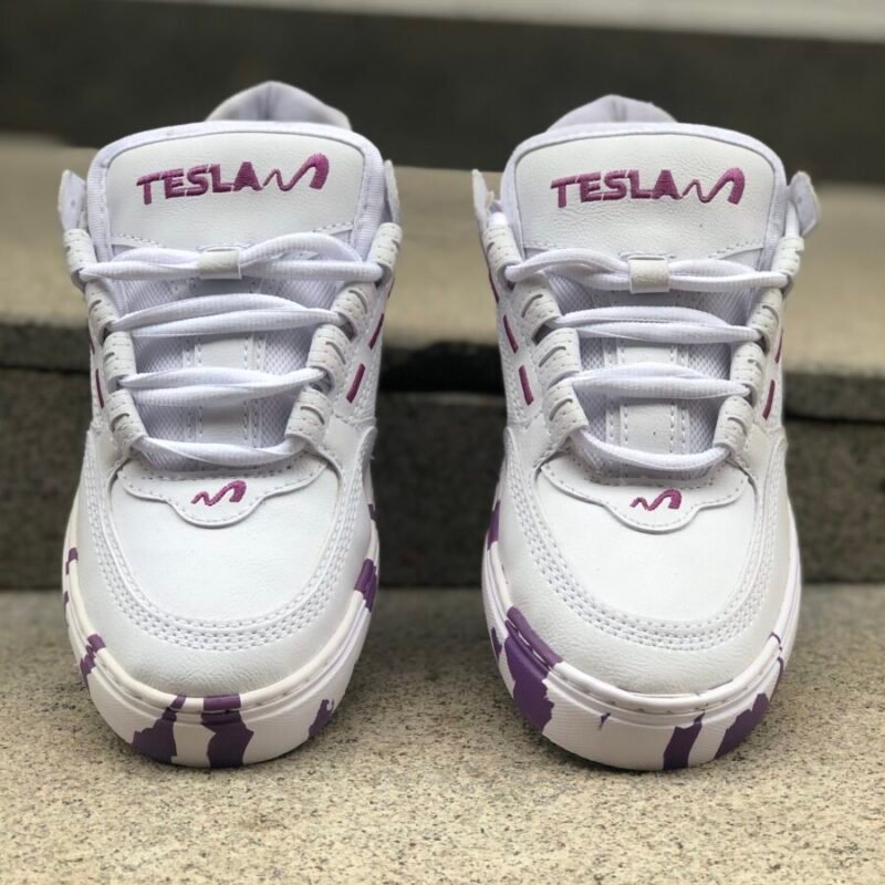 Tênis TESLA Coil White Purple Mesclado - 37
