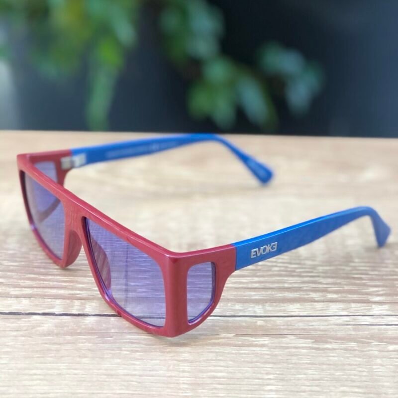 EVOKE B-SIDE CD02 BORDEAUX BLUE SILVER BLUE GRADIENT