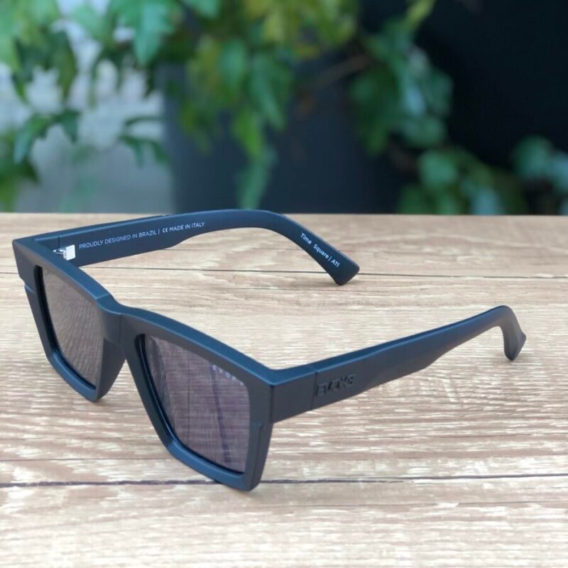 Óculos de sol EVOKE -  TIME SQUARE A11 BLACK MATTE BLACK GRAY TOTAL