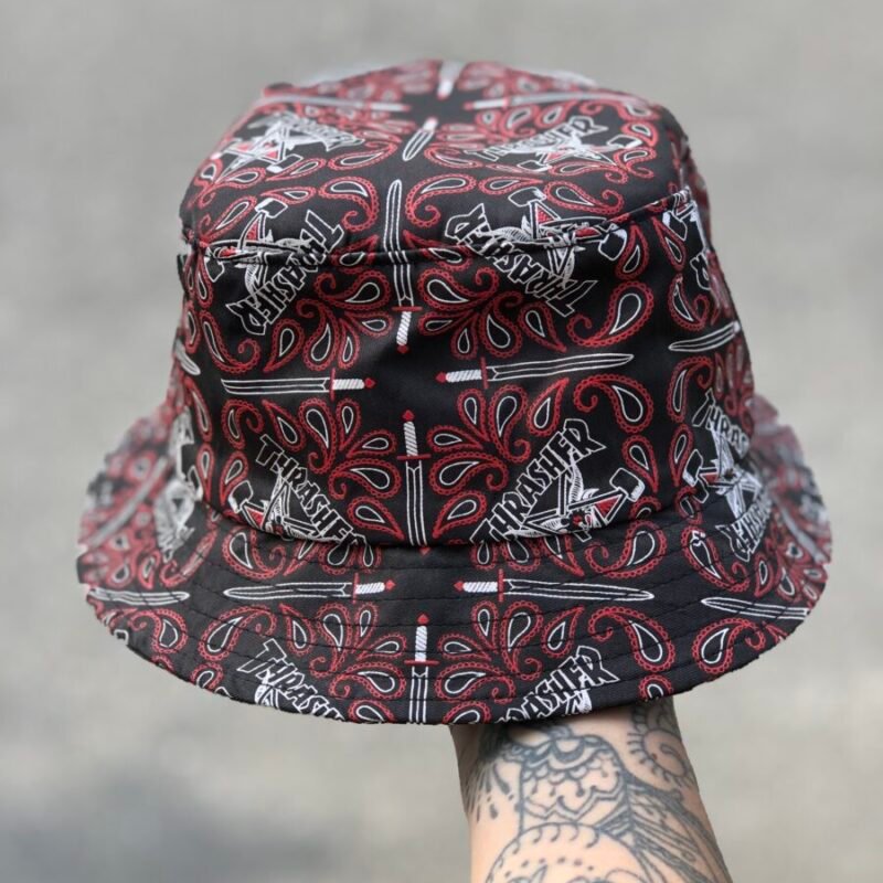 BUCKET THRASHER BANDANA PATTERN COLORIDO