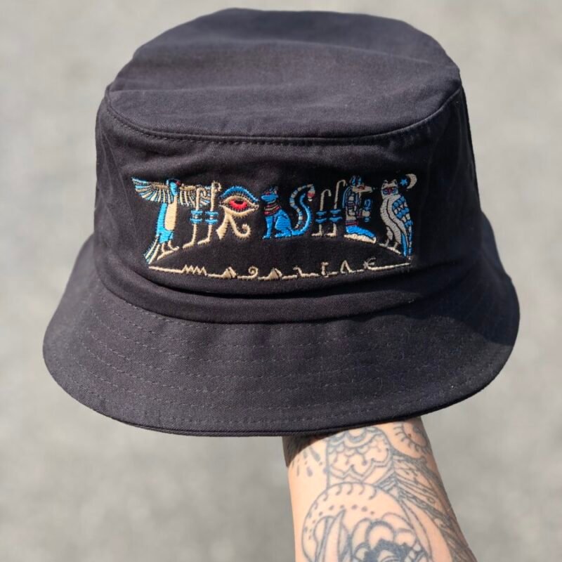 BUCKET THRASHER HIEROGLYPHICS PRETO
