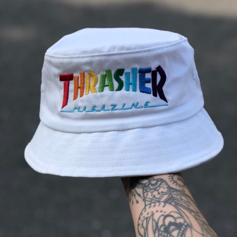 BUCKET THRASHER RAINBOW MAG BRANCO