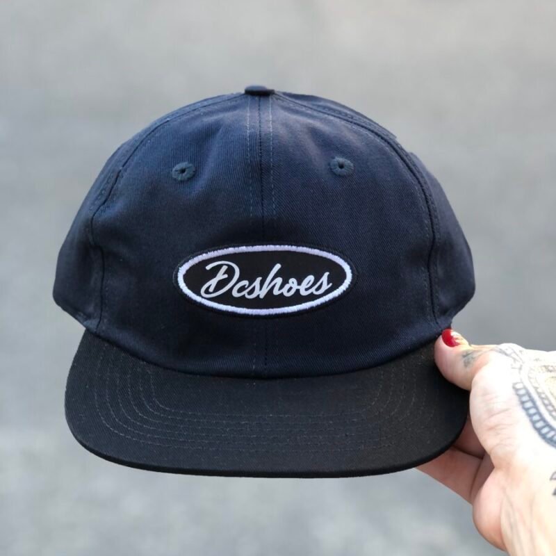 Boné DC DESCONSTRUÍDO GARAGE MARINHO PRETO