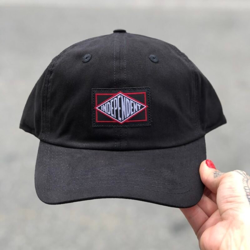 Boné Independent BTG CASTANAS TWILL DAD HAT SNAPBACK PRETO