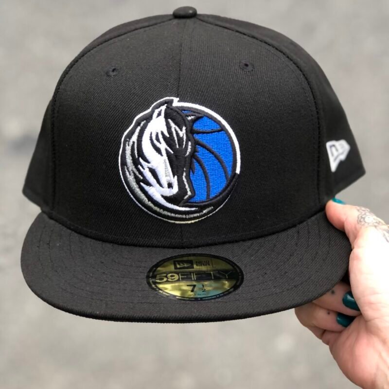 Boné NEW ERA 59FIFTY Fitted Dallas Mavericks 7 1/2 59,6 cm Black